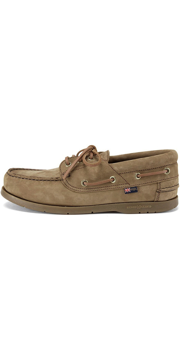 【美品】SOPHNET Leather Deck Shoes Henri Lloyd Solent Deck Shoe Brown Nubuck / Caramel F944152